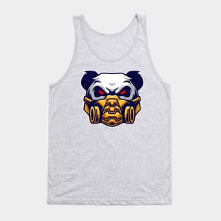 Panda warrior Tank Top